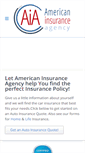 Mobile Screenshot of americaninsurance.net